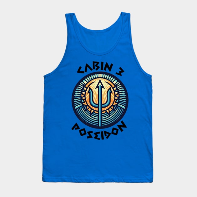 Cabin 3 Poseidon V5 Tank Top by whatyouareisbeautiful